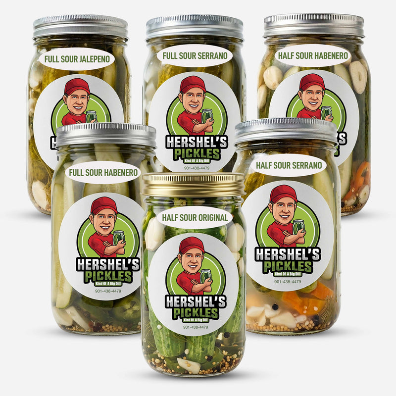 The Ultimate Spicy Pickle Box<br> (6 jars)